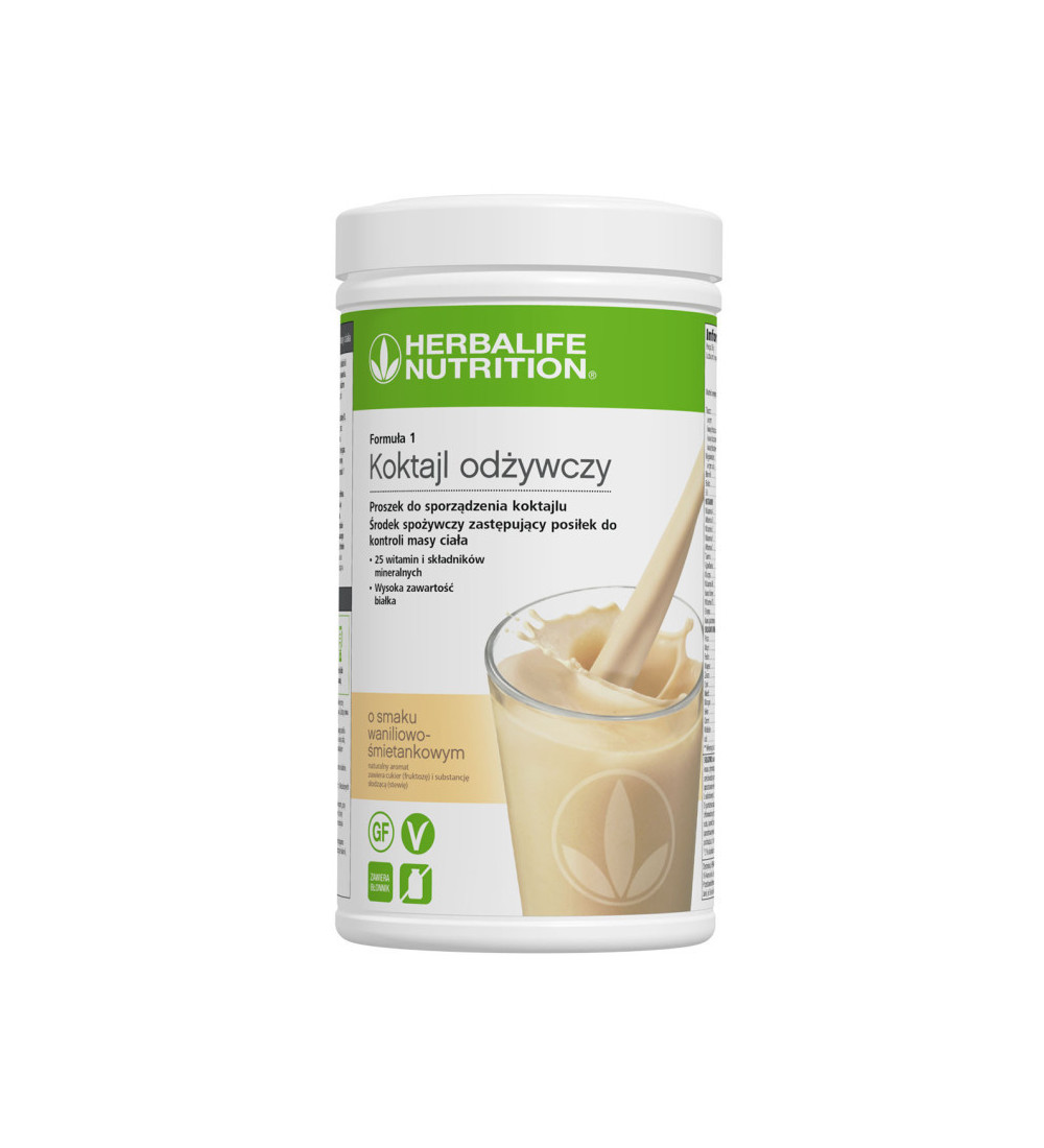 Koktajl Herbalife F1 - Smak: Waniliowo-śmietankowy 550g